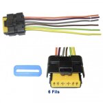 Cblages et prises spcifiques lves - vitres - renault megane break 1. 5 dci 101 08 / 2003 - 07 / 2009 ...