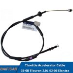 Câble d'accélérateur, pour hyundai tiburon 2. 0l 2003 – 2008 elantra, 2002 - 2006 nipseyteko Câble d'accélérateur, pour hyundai tiburon 2. 0l 2003 – 2008 elantra, 2002 - 2006 nipseyteko