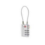 Cble antivol a combinaison a 3 chiffres approuv par la tsa pour bagages, botes a outils et sacs a ...