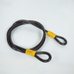 Cble antivol ironbull 1. 80m x 12mm 1907tg0025 neuf pour moto scooter 50 a boite