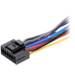 Cable autoradio kenwood 16pin fils nus