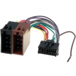 Cable autoradio pioneer 16pin vers iso - connecteur noir 1
