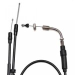 Cble de gaz scooter aprilia 50 sr 2002 a 2017 neuf transmission d'acclrateur