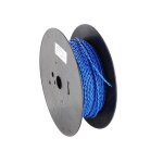Cable compatible avec haut - parleur torsade 2x1. 50mm2 bleu noir 100m