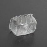 Cabochon de clignotant avant transparent pour scooter mbk 50 spirit 1990 a 2003