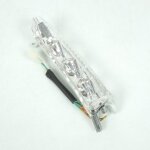 Cabochon de clignotant origine pour scooter peugeot 50 vivacity 2 arg / blanc / 754554 neuf