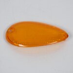 Cabochon de clignotant origine pour scooter piaggio 125 liberty 1998 - 2002 580101 / 210614d / avd orange ...