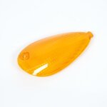 Cabochon de clignotant origine pour scooter piaggio 50 liberty 1997 a 2005 580102 / 210617s / arg orange ...