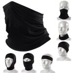 Cache - cou / masque de ski noir (taille unique) le noir m