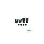 Cache visserie plateau x110 compatible shimano dura ace / 9000 noir ta (x4)