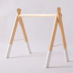Cadre de bug astique en bois pour bb, pendentif, hochet, jouet, mobile, sensoriel, pliable, activit, ...