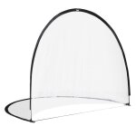 Cage de foot portable - but de football futsal pliable pop up - sac rangement, piquets inclus - dim. ...