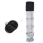 Cage de pche pliable a 5 couches, filet de pche en nylon pliable, equipement de plein air, crevettes, ...