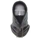 Cagoule d'hiver pour hommes et femmes, bonnet, masque de ski, couvre - chef plus chaud, avec oreillettes ...