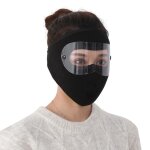 Cagoule de ski avec lunettes, protection faciale, coupe - vent, extensible, respirante, pour le froid, ... Cagoule de ski avec lunettes, protection faciale, coupe - vent, extensible, respirante, pour le froid, ...