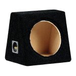 Caisson vide mdf 15l sub25 tissu noir
