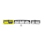 Calandre droite dans pare - choc pour bmw serie 5 e39 de 1996 a 2003
