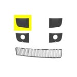 Calandre infrieure droite dans pare - choc pour fiat 500 depuis 2007