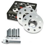 Cales elargisseurs de voies 10mm incl. boulons audi tt (8n), audi tt incl. roadster, rs (8j)