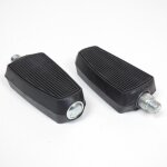 Cale pied union cycle pour mobylette peugeot 50 103 s 1971 a 2020 union noir m14x1. 25 neuf