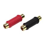 Caliber cl100 - coupleur audio - rca femelle pour rca femelle (pack de 2)