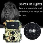 Caméra de chasse 12mp 1080p, suivi de la faune, vision nocturne, reconnaissance de la faune, pièges photos ... Caméra de chasse 12mp 1080p, suivi de la faune, vision nocturne, reconnaissance de la faune, pièges photos ...