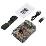 Cam�ra de chasse a infrarouge pr - 100 p, etanche, portable, vision nocturne, surveillance des sentiers ...
