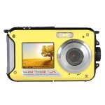 Camra numrique sous - marine 1080p hd 2. 4mp, etanche, antichoc pour la natation, action statique - ...