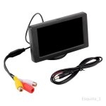 De caméra de recul de moniteur de rétroviseur de voiture 4. 3 De caméra de recul de moniteur de rétroviseur de voiture 4. 3