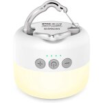 Camping lantern, led camping lamp with rechargeable 5200 mah and 4 lighting modes camping torch lantern ...