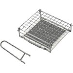 Campingmoon us - 1615 grille - pain de camping pour cuisinire a gaz, grille de feu, en acier inoxydable ...
