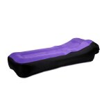 Canap - lit gonflable double couche avec oreiller, lit paresseux portable, lit de plage, polymre de ...