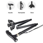 Canne de led pliante canne de voyage canne pliante avec de marche anti - drapant portable canne pliante ...