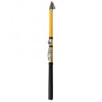 Canne a p�che feeder t�lescopique renforc�e de 1m, 1. 5m ou 1. 8m, 2. supports en plastique en fiber ...