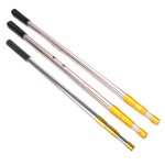 Canne a pche tlescopique de 1. 5 / 1. 7 / 1. 9m, anneau de tte, harpon