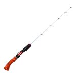 Canne a p�che spinning et casting dure de 63cm, accessoire portable pour l'hiver, adapt� a la pratique ...