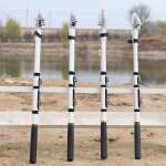 Canne a pêche spinning télescopique portable, pour rockfishing, feeder, pour la pêche a la mouche, a ... Canne a pêche spinning télescopique portable, pour rockfishing, feeder, pour la pêche a la mouche, a ...
