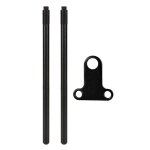 Canne a pche universelle en alliage d'aluminium, pare - brise, fixateur de clip pour eviter les chutes, ...