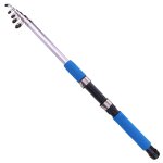 Canne a pche professionnelle en fiber de verre, longue porte, accessoire de lancer