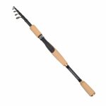 Canne a pche spinning et casting de 1. 8 a 2. 7m, accessoire en carbone a action rapide, adapt au leurre ...