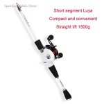 Canne a pêche spinning et casting télescopique ultralégère en carbone, accessoire portable adapté a la ... Canne a pêche spinning et casting télescopique ultralégère en carbone, accessoire portable adapté a la ...