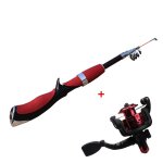 Canne a pêche spinning télescopique portable, pour voyage en mer, en bateau, pour rockfishing, combo Canne a pêche spinning télescopique portable, pour voyage en mer, en bateau, pour rockfishing, combo