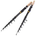 Canne a pche spinning tlescopique ultra courte de 1. 8m / 2. 1m / 2. 4m / 2. 7m / 3. 0m ou 3. 6m, accessoire ...