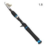 Canne a pche tlescopique portable n66, outil de pche durable, moulinet de baitcasting, accessoires ...