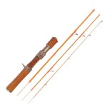 Canne a p�che ultral�g�re en fiber de casting leurre p�le app�t 1. 5 - 9g ligne manche en bois canne ...