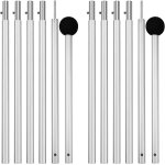 Canopy poles for beach tents beach shelter canopy tarpaulin aluminium adjustable length flexible use