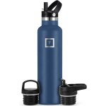 Cantine d'hydratation pour camping et randonne ¿ 7, 9 l / 950 ml avec 3 couvercles ¿ bouteille d'eau ...