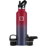 Cantine d'hydratation pour camping et randonne ¿ 7, 9 l / 950 ml avec 3 couvercles ¿ bouteille d'eau ...