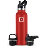 Cantine d'hydratation pour camping et randonne ¿ 7, 9 l / 950 ml avec 3 couvercles ¿ bouteille d'eau ...