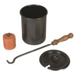 Cao camping pot allume - feu